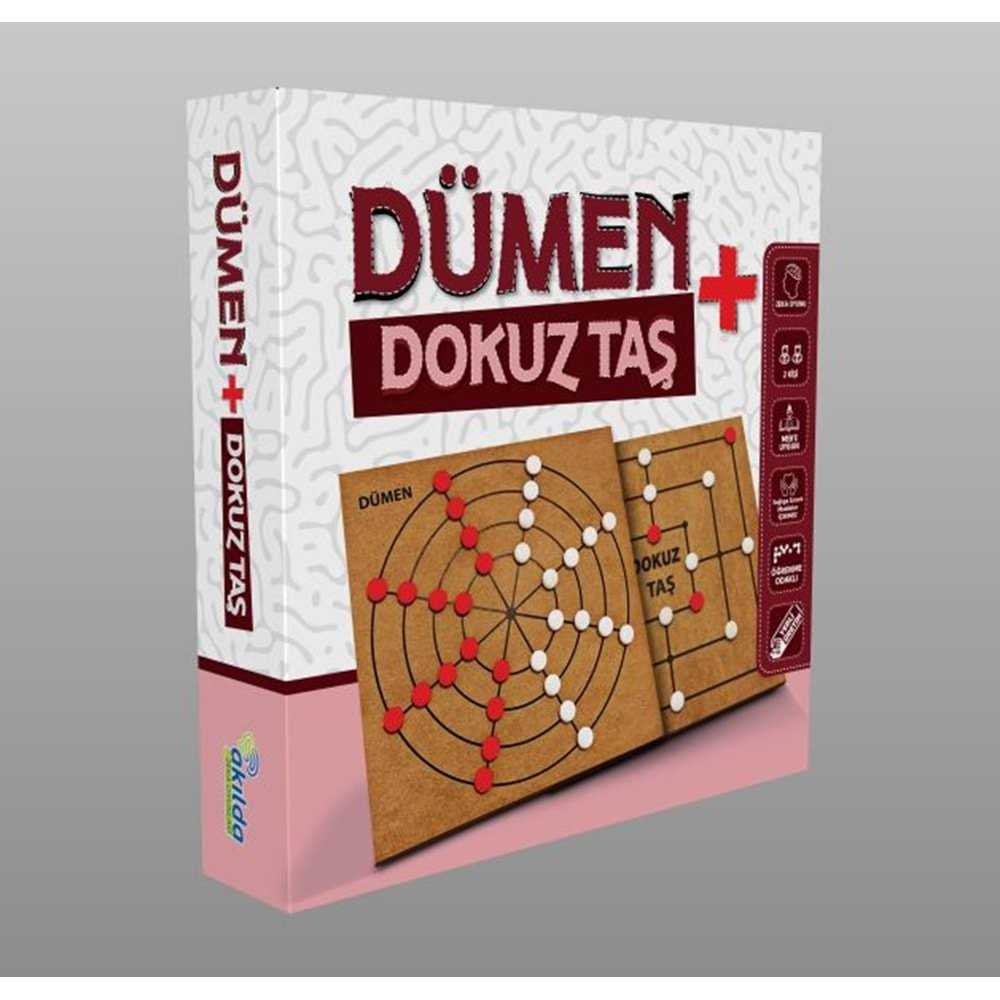 AKILDA ZEKA DÜMEN+DOKUZ TAŞ