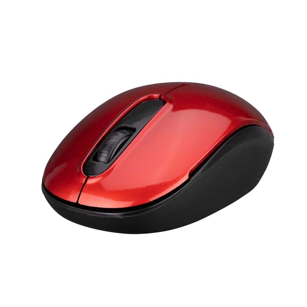 EVEREST SMW-666 USB KIRMIZI 2.4 GHZ OPTİK KABLOSUZ MOUSE