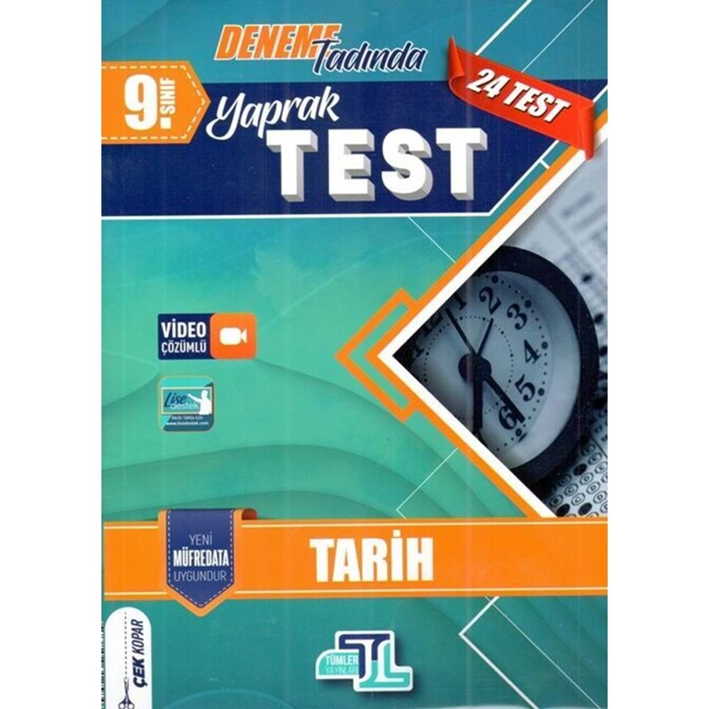 TÜMLER 9.SINIF TARİH YAPRAK TEST-2025