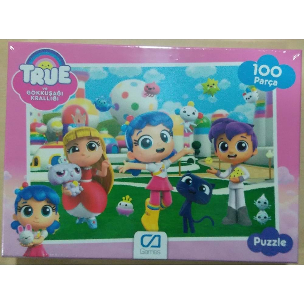 CA GAMES TRUE 100 PARÇA PUZZLE-CA.5199