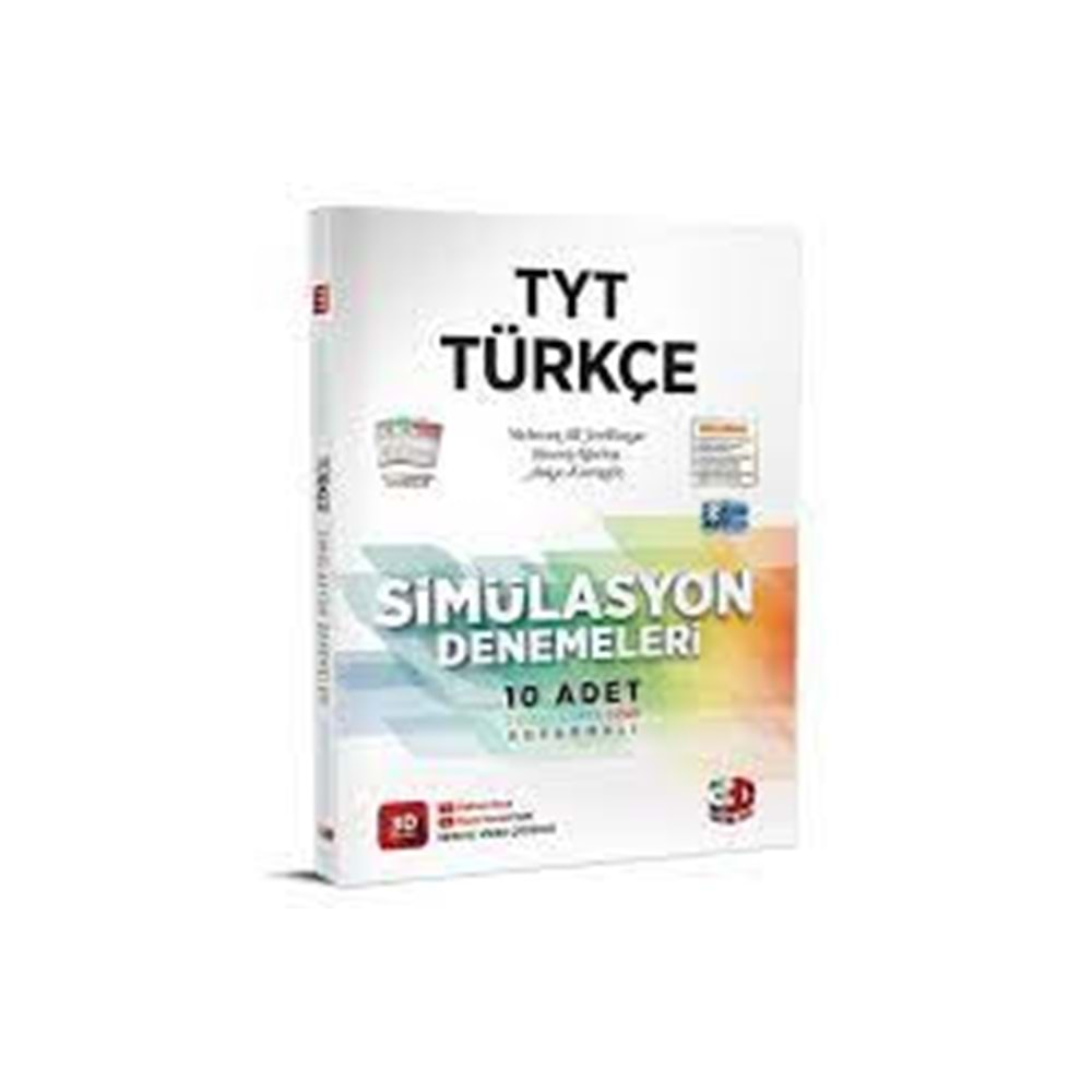 ÇÖZÜM 3D TYT TÜRKÇE SİMÜLASYON DENEMELERİ-2024