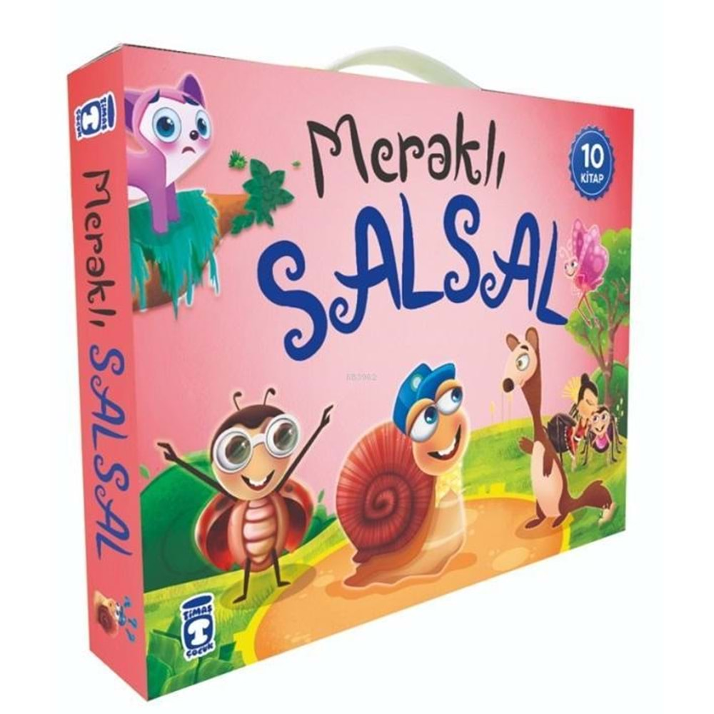 MERAKLI SALSAL SET (10 KİTAP)-ASİYE ASLI ASLANER-TİMAŞ ÇOCUK