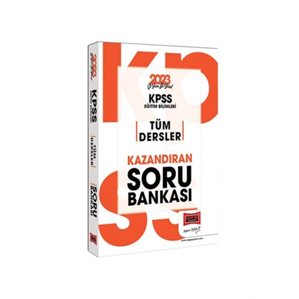 YARGI 2023 KPSS EĞİTİM BİLİMLERİ TÜM DERSLER KAZANDIRAN SORU BANKASI