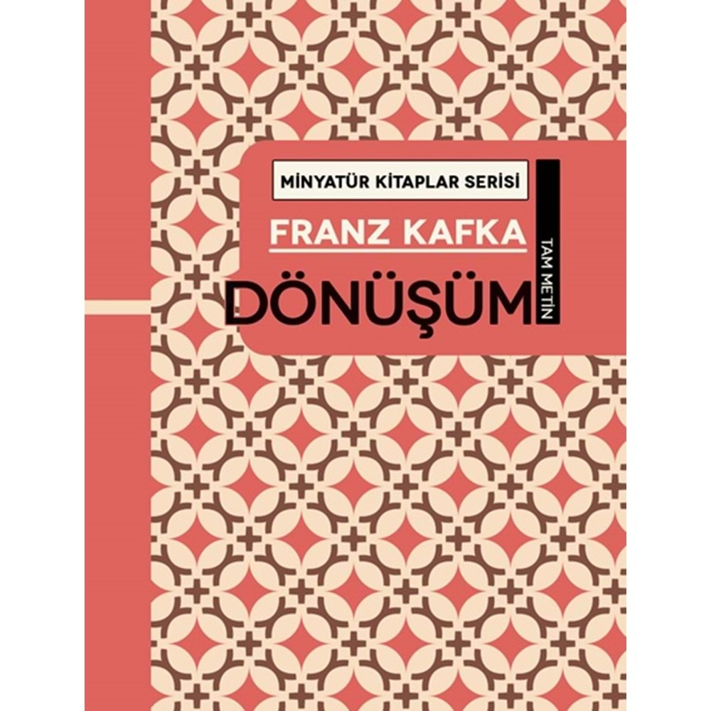 DÖNÜŞÜM-MİNYATÜR KİTAP-FRANZ KAFKA-MARTI