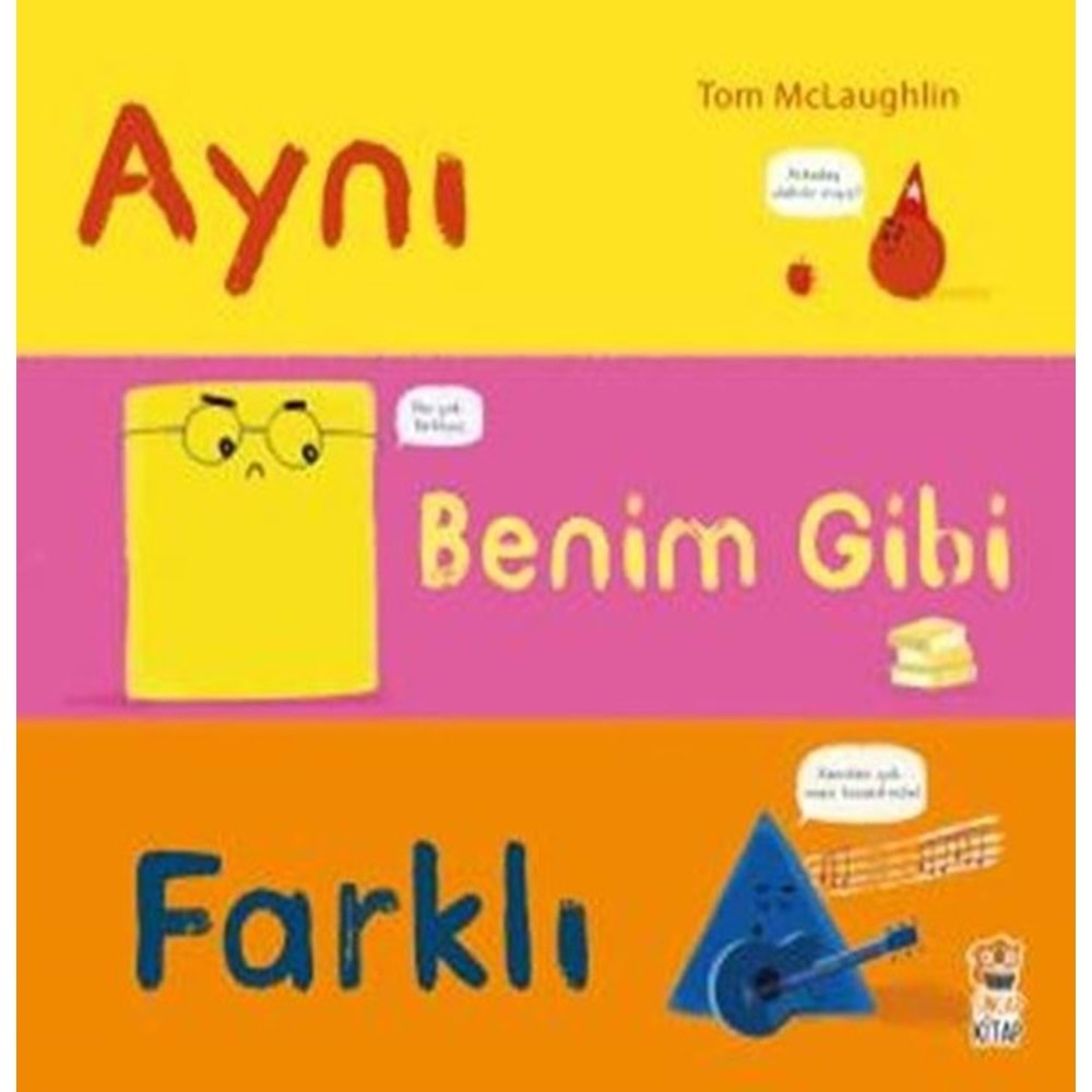 AYNI BENİM GİBİ FARKLI-Tom McLaughlin-SİNCAP KİTAP