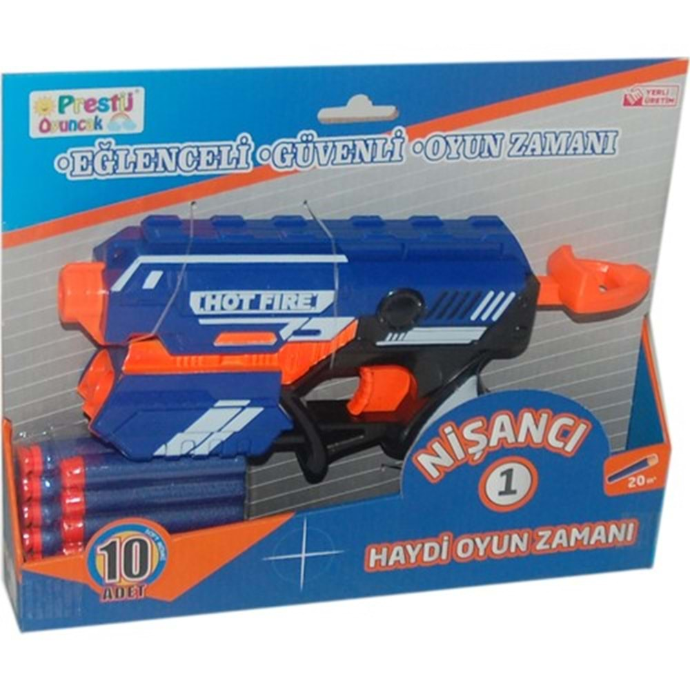 PRESTİJ OYUNCAK AÇIK KUTU NİŞANCI NERF TABANCA-6363