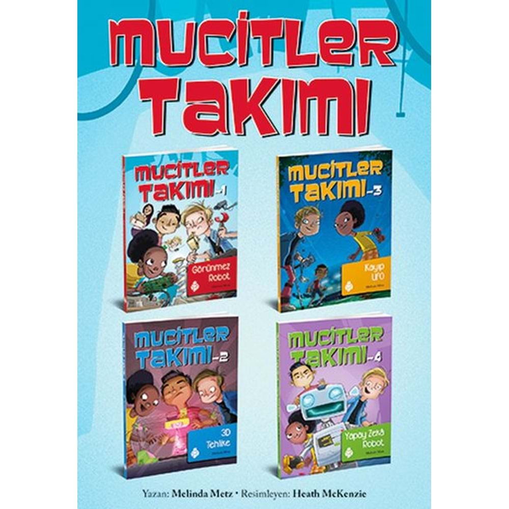 MUCİTLER TAKIMI SETİ (4 KİTAP)-MELİNDA METZ-UĞURBÖCEĞİ YAYINLARI