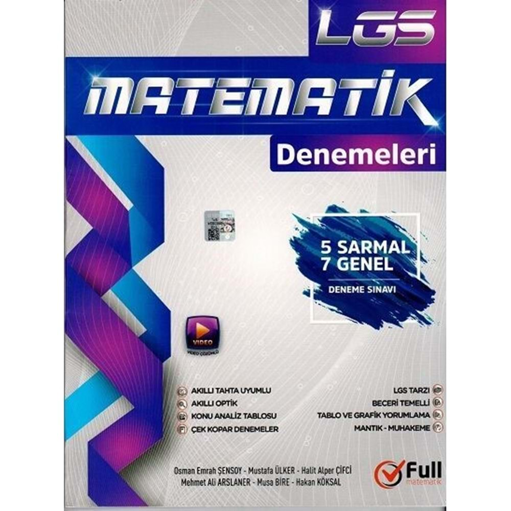 FULL MATEMATİK 8.SINIF LGS MATEMATİK DENEMELERİ - 2021