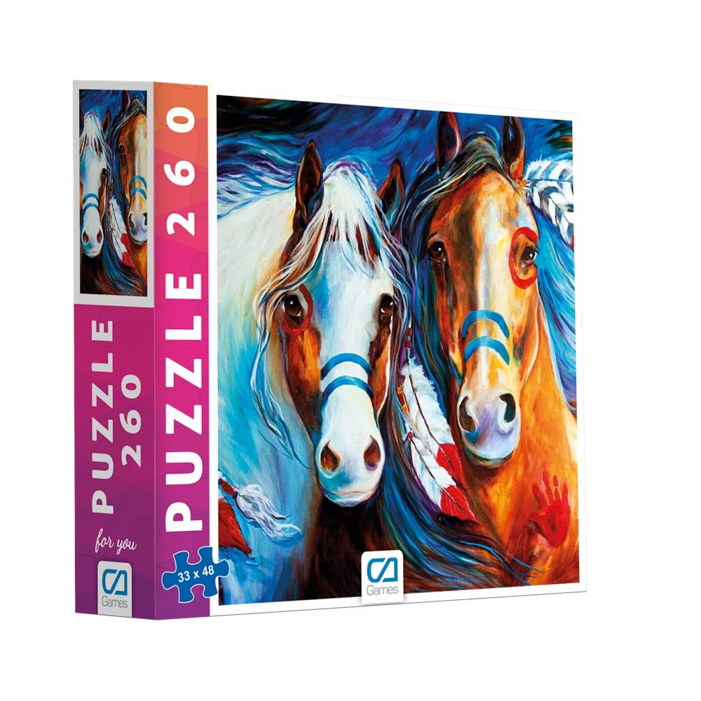 CA GAMES ATLAR PUZZLE 260 PARÇA 48*33 CM-CA.6003