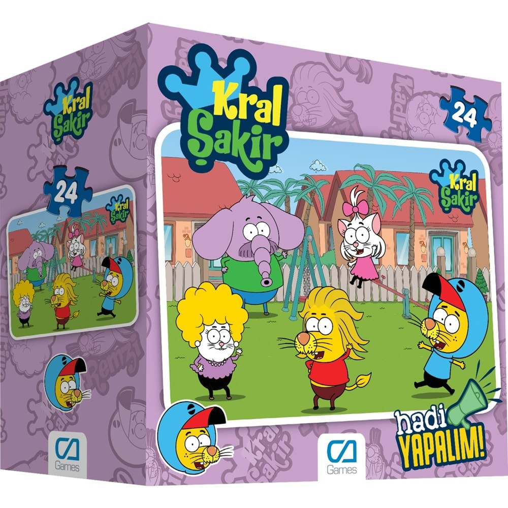 CA GAMES KRAL ŞAKİR YER PUZZLE-CA.5119