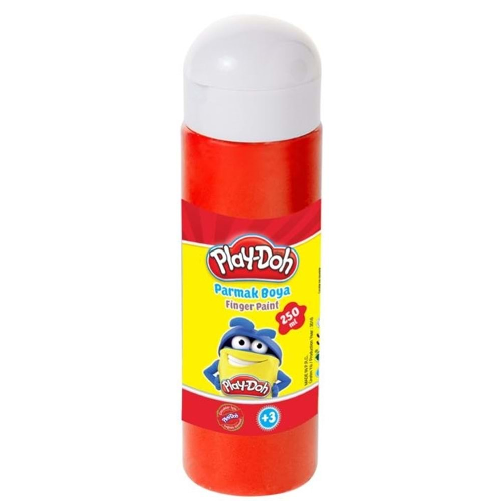 PLAY-DOH PARMAK BOYA TÜPLÜ 250ML KIRMIZI PLAY-PR005