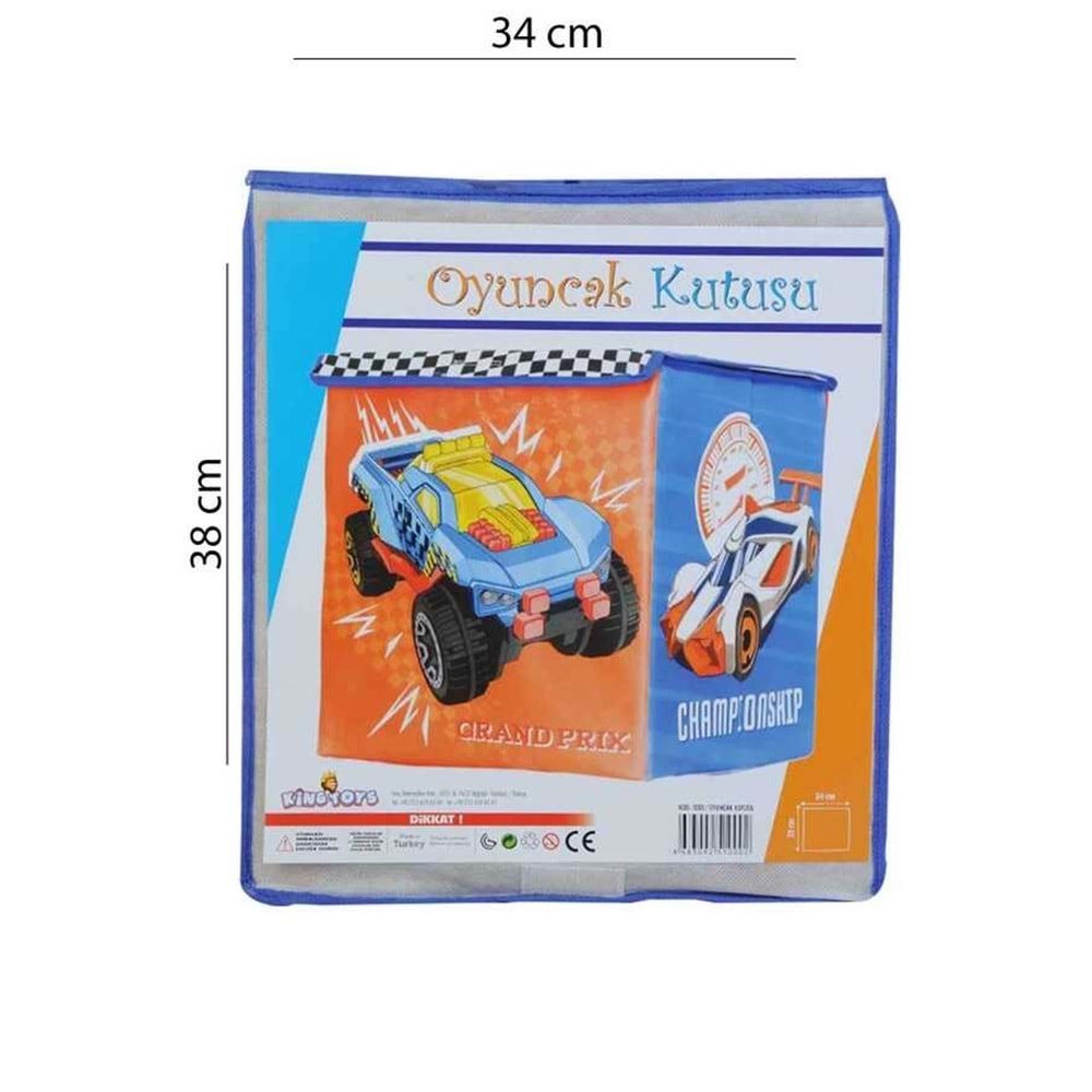 KİNG TOYS POŞETLİ ERKEK ÇOCUK OYUNCAK KUTUSU-1001