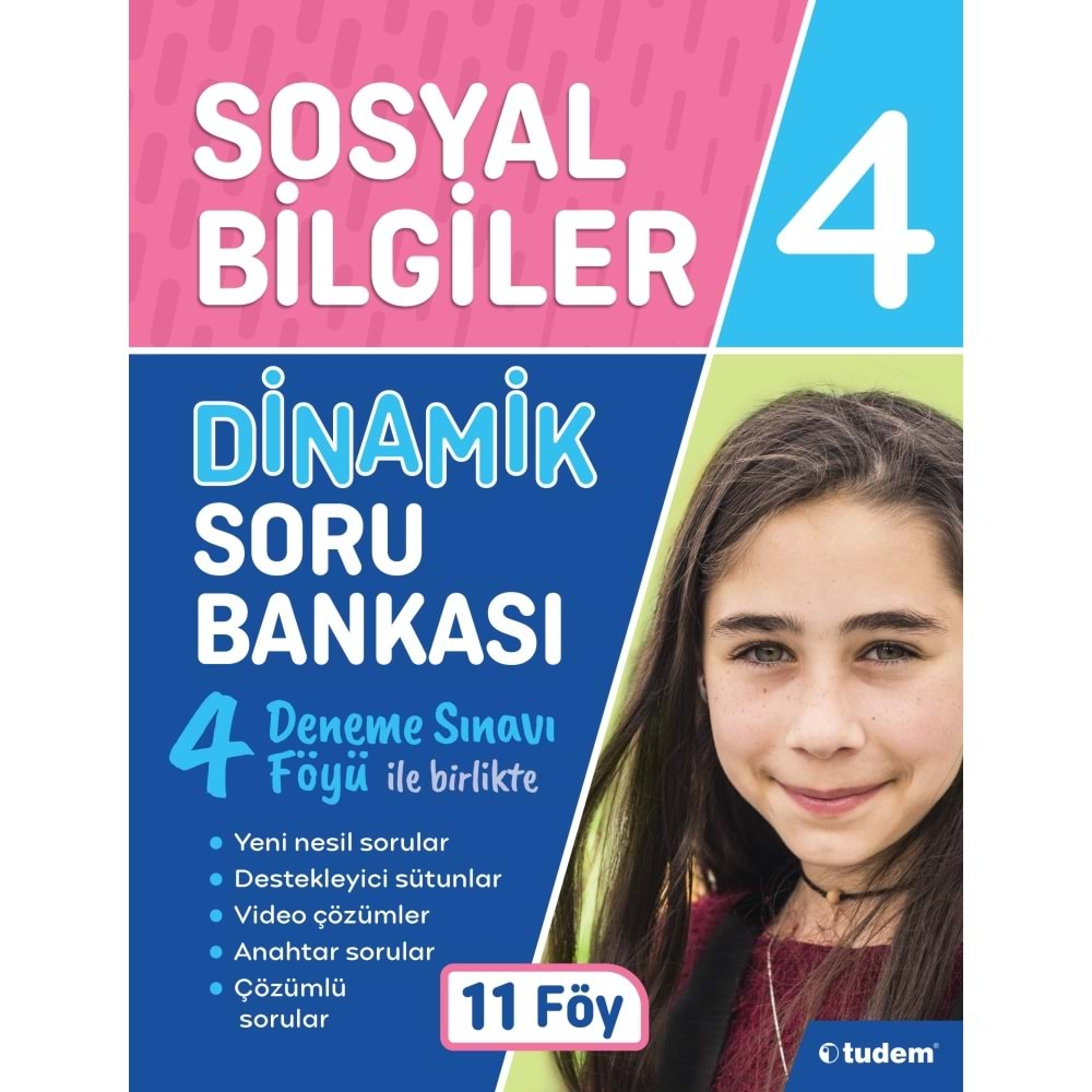 TUDEM 4.SINIF SOSYAL BİLGİLER DİNAMİK SORU BANKASI 11 FÖY