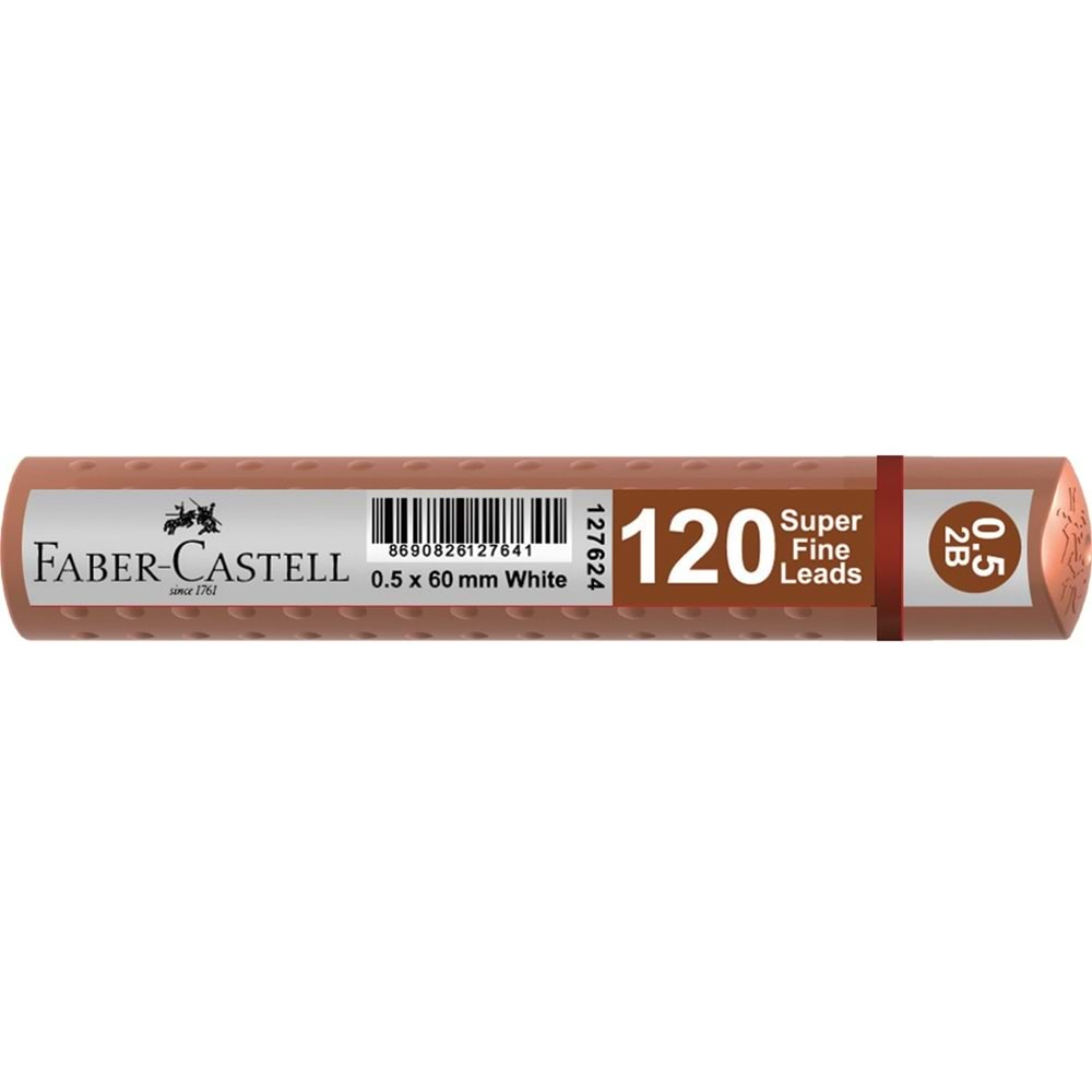 FABER CASTELL GRİP MİN 0.5 2B 60 MM 120 Lİ ROSE