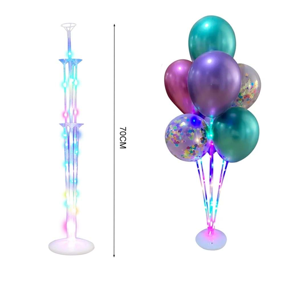 KİKAJOY BALON STANDI LED IŞIKLI 70 CM-2006434-7