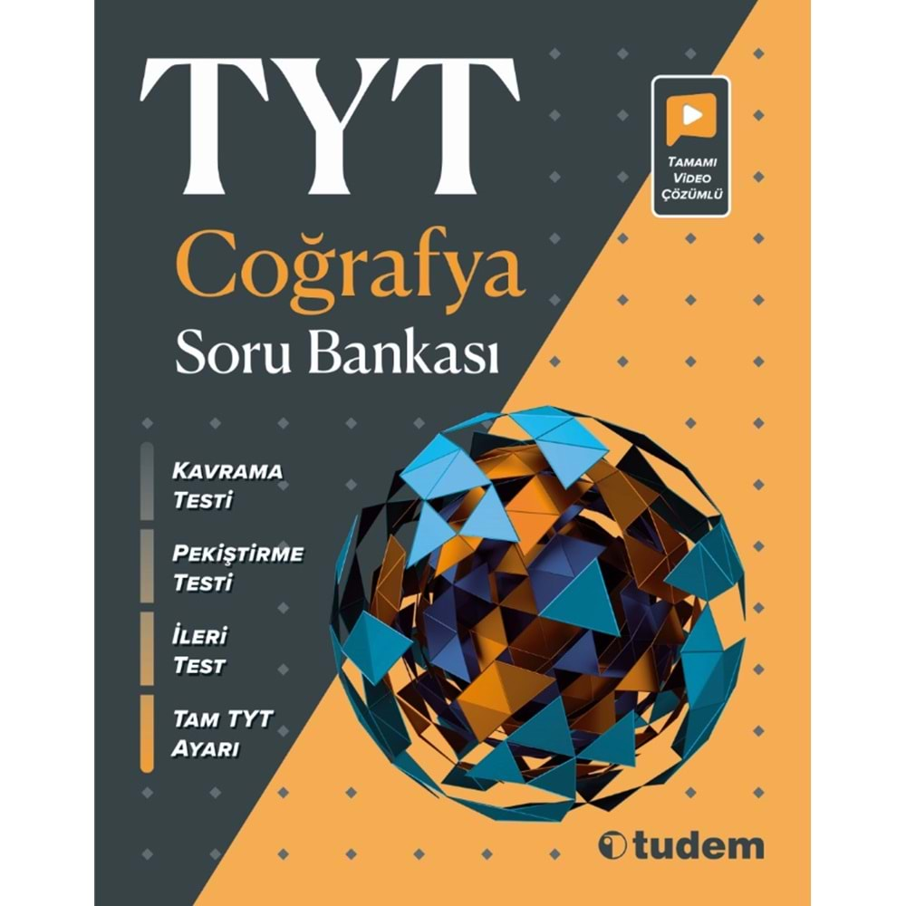 TUDEM TYT COĞRAFYA SORU BANKASI