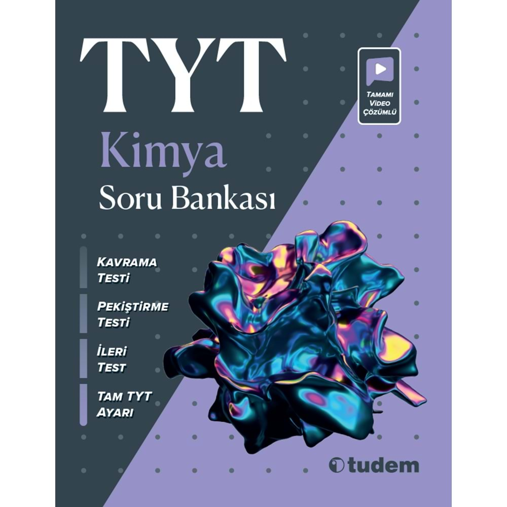 TUDEM TYT KİMYA SORU BANKASI