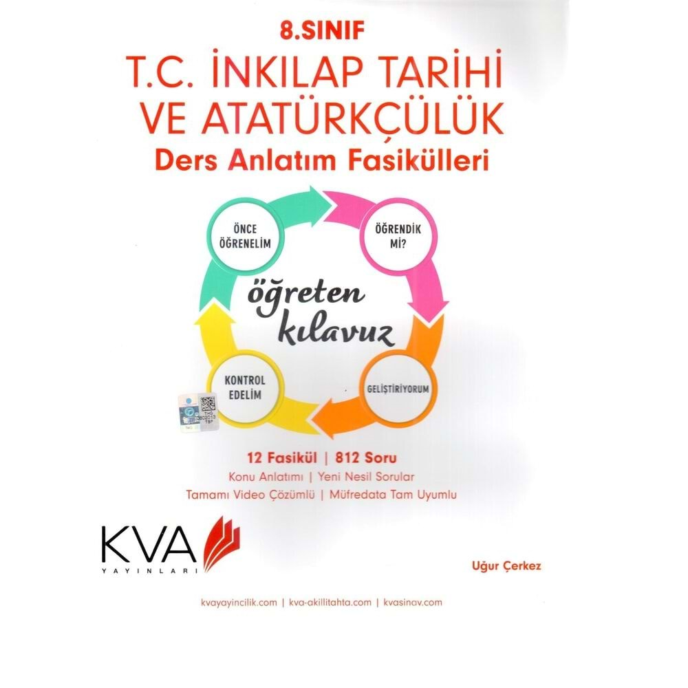 KORAY VAROL 8.SINIF T.C.İNKILAP TARİHİ VE ATATÜRKÇÜLÜK DERS ANLATIM FASİKÜLLERİ