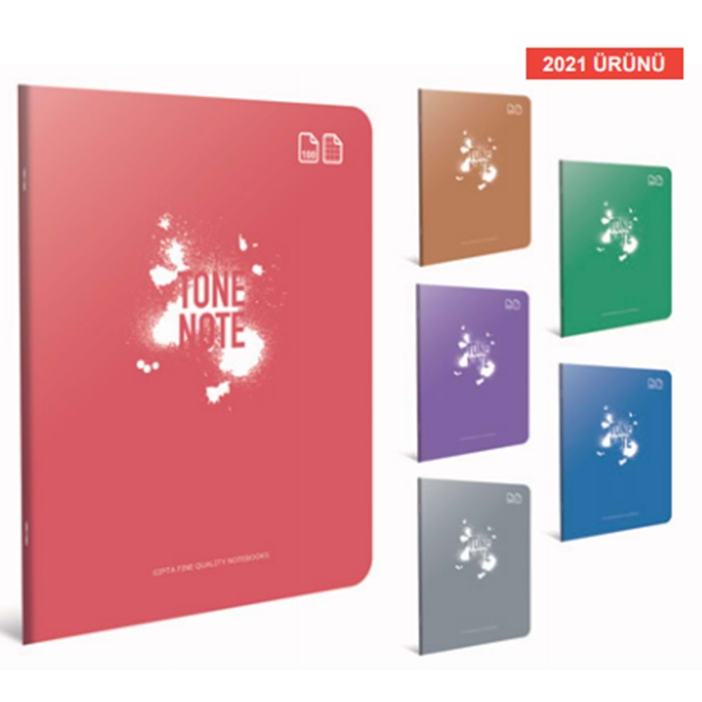 GIPTA TONE NOTE TEL DKŞ PP KAPAK DEFTER A4 60 YAPRAK ÇİZGİLİ-5098