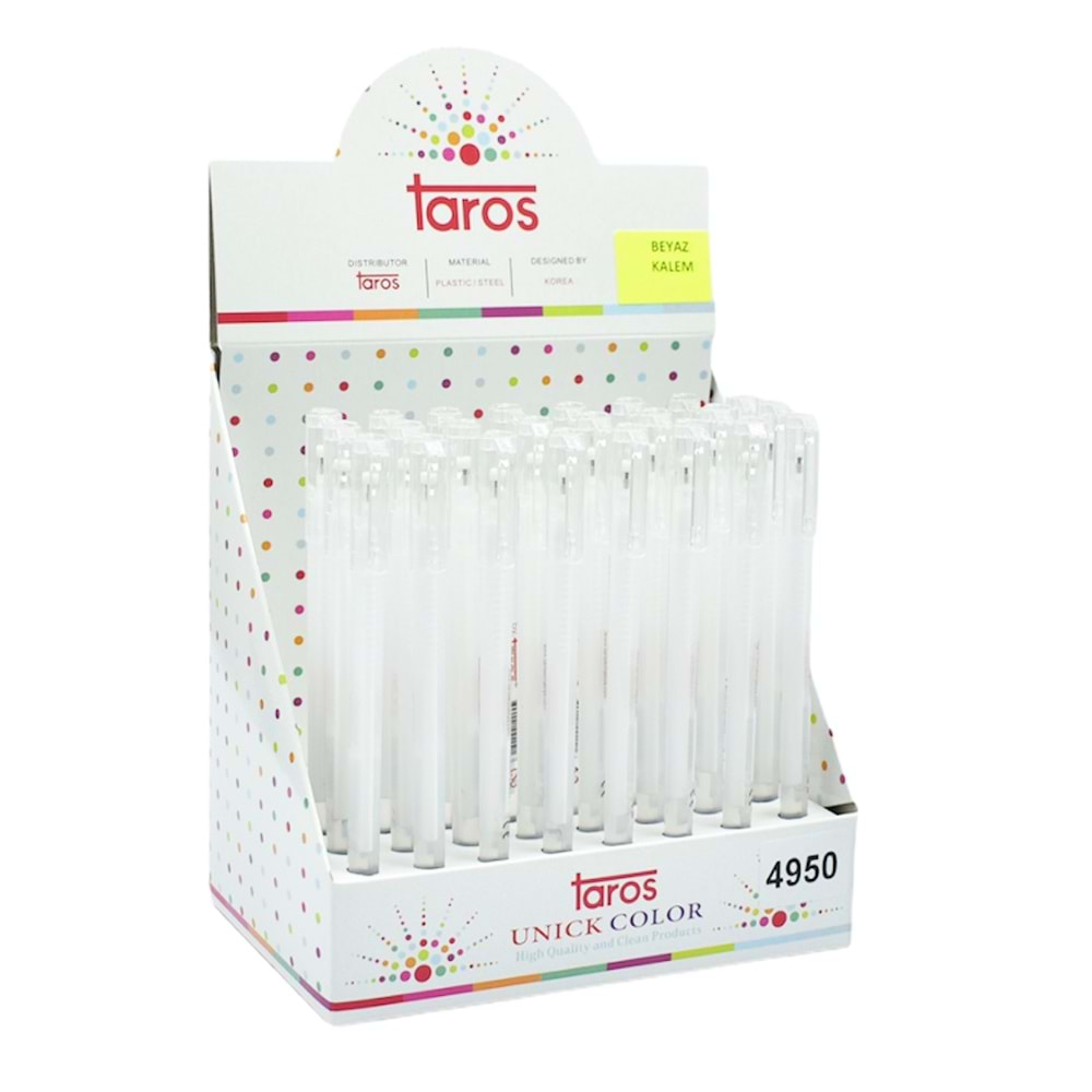 TAROS UNICK COLOR BEYAZ KALEM-4950