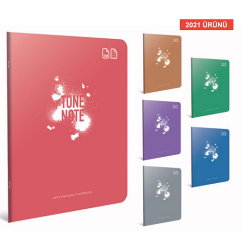 GIPTA TONE NOTE TEL DKŞ.PP KAPAK DEFTER A4 40 YAPRAK KERELİ-5097