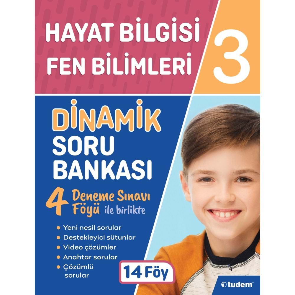 TUDEM 3.SINIF HAYAT BİLGİSİ-FEN BİLİMLERİ DİNAMİK SORU BANKASI