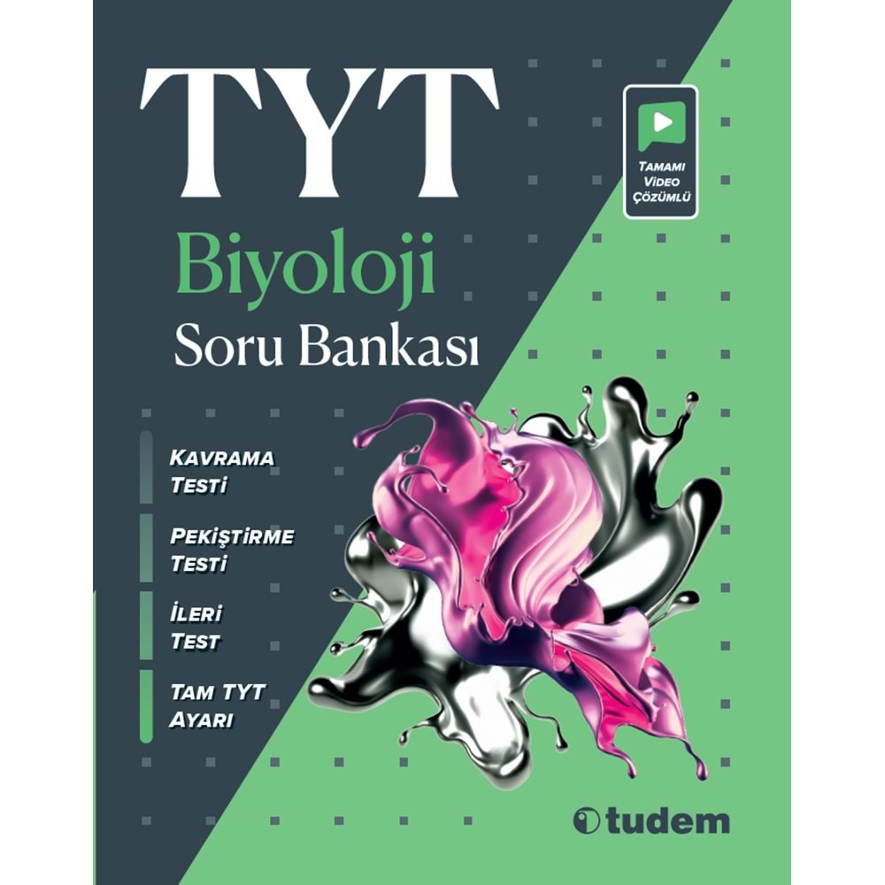 TUDEM TYT BİYOLOJİ SORU BANKASI