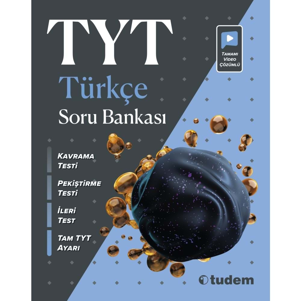 TUDEM TYT TÜRKÇE SORU BANKASI