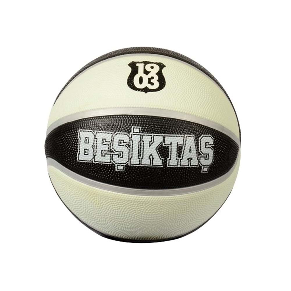 TİMON BEŞİKTAŞ BASKETBOL TOPU NO:7 SİYAH-BEYAZ-509250