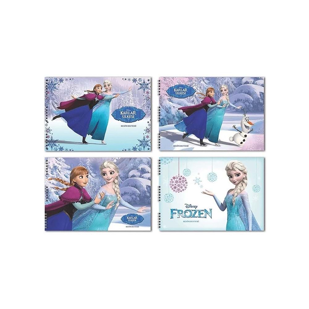 KESKİN COLOR FROZEN 2 25*35 15 YAPRAK RESİM DEFTERİ