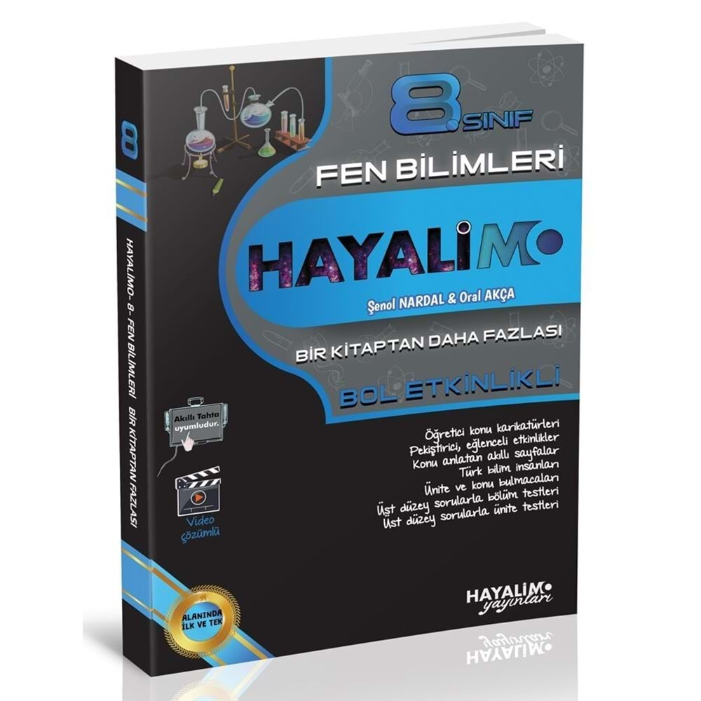 HAYALİMO 8.SINIF FEN BİLİMLERİ ETKİNLİKLİ KONU ANLATIM