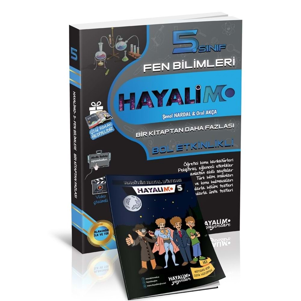 HAYALİMO 5.SINIF FEN BİLİMLERİ ETKİNLİKLİ KONU ANLATIM