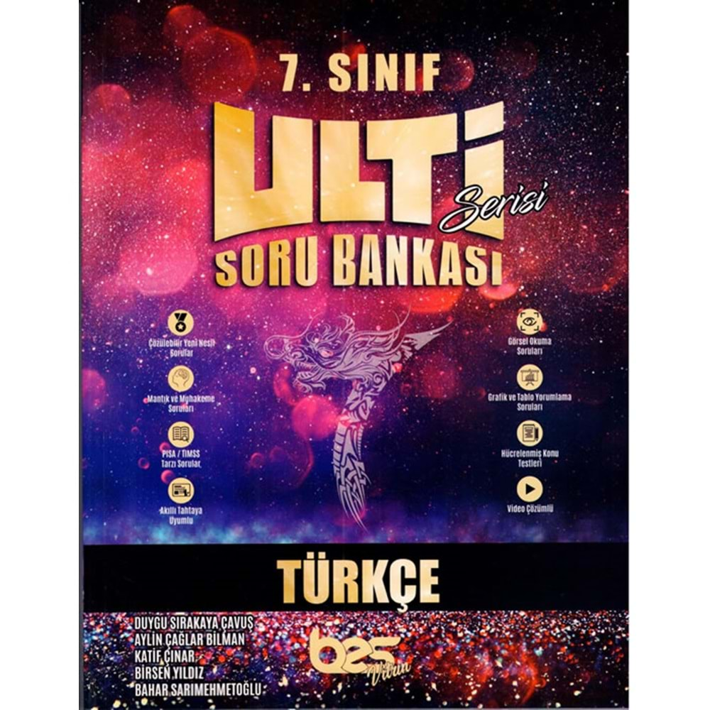 BES 7.SINIF ULTİ SERİSİ TÜRKÇE SORU BANKASI-2023