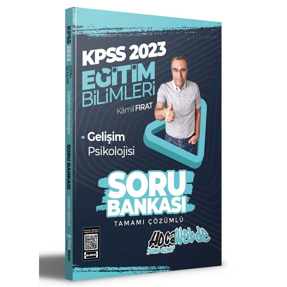 HOCAWEBDE KPSS 2023 EĞİTİM BİLİMLERİ GELİŞİM PSİKOLOJİSİ TAMAMI ÇÖZÜMLÜ SORU BANKASI