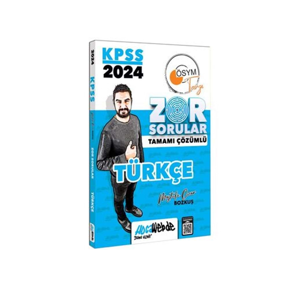 HOCAWEBDE KPSS 2024 GENEL YETENEK TÜRKÇE TAMAMI ÇÖZÜMLÜ ZOR SORULAR