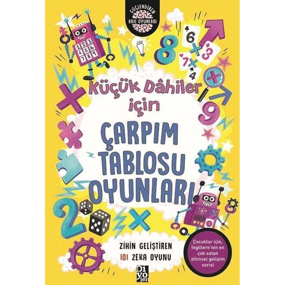 KÜÇÜK DAHİLER İÇİN ÇARPIM TABLOSU OYUNLARI-GARETH MOORE-DİYOJEN YAYINCILIK