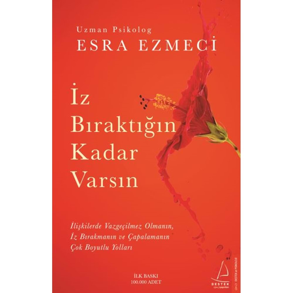 İZ BIRAKTIĞIN KADAR VARSIN-ESRA EZMECİ-DESTEK YAYINLARI