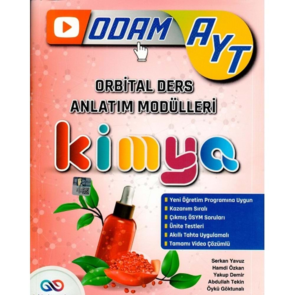 ORBİTAL AYT KİMYA DERS ANLATIM MODÜLLERİ-2022