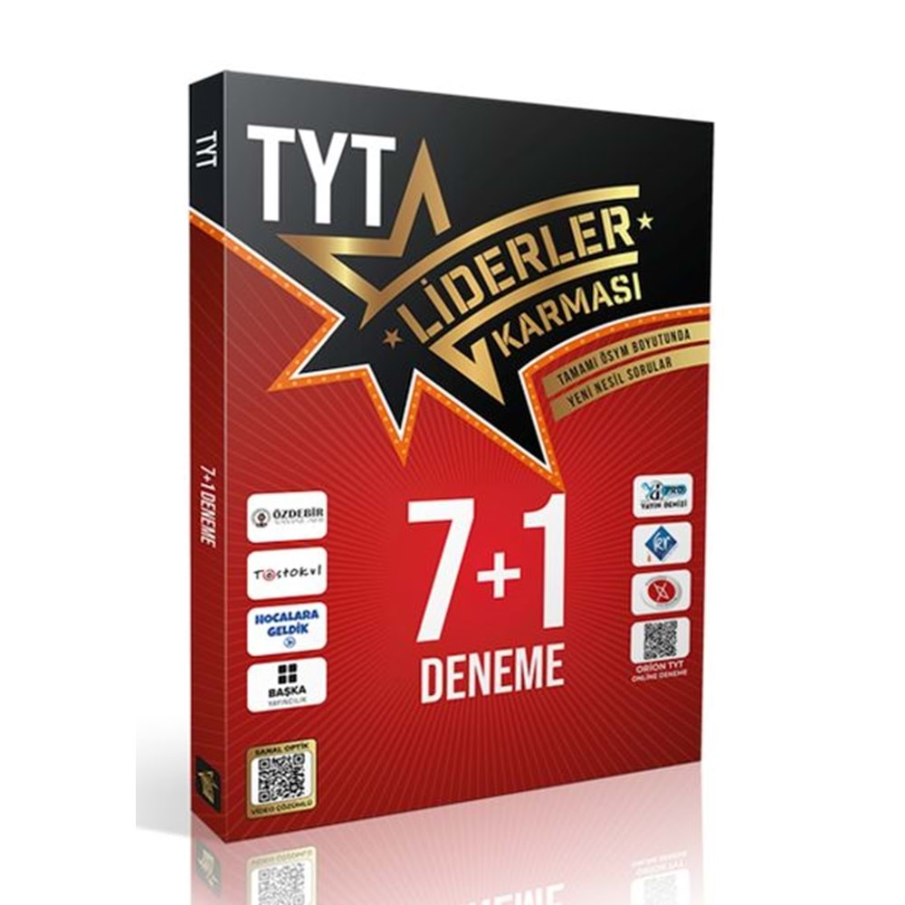 LİDERLER KARMASI 2023 TYT 7+1 DENEME SETİ