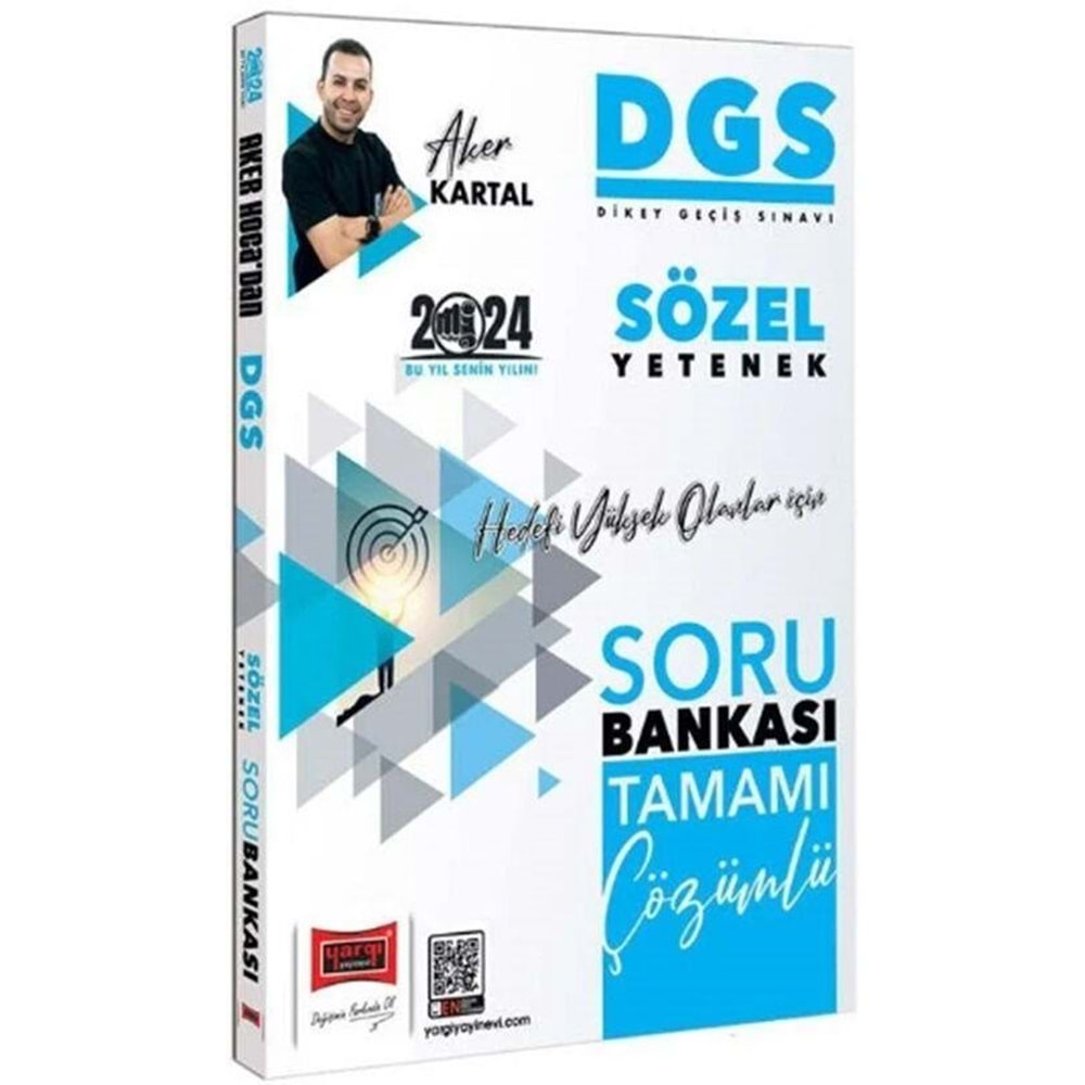 YARGI DGS 2024 SÖZEL YETENEK SORU BANKASI