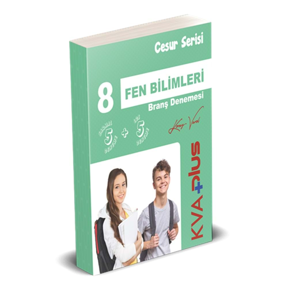 KORAY VAROL 8.SINIF CESUR SERİSİ FEN BİLİMLERİ BRANŞ DENEMESİ