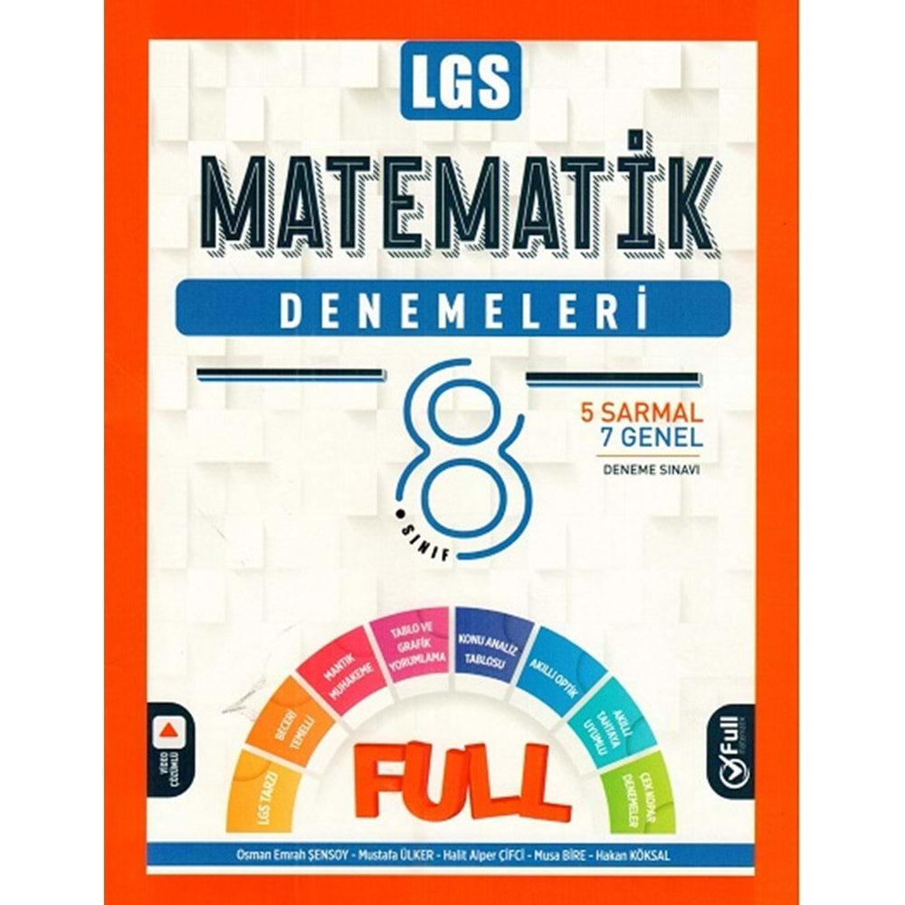 FULL 8.SINIF LGS MATEMATİK DENEMELERİ