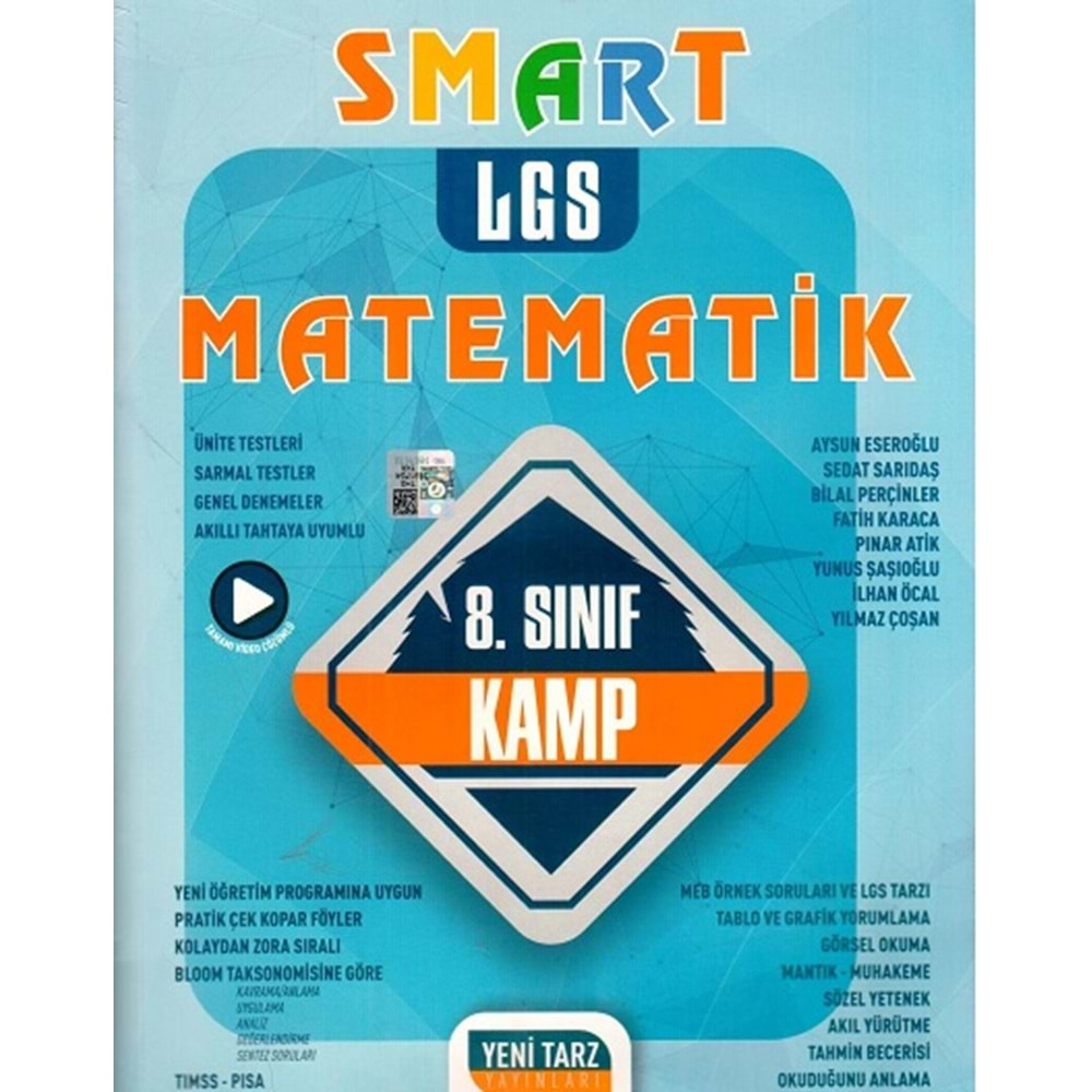 YENİ TARZ 8.SINIF LGS MATEMATİK SMART KAMP-2022