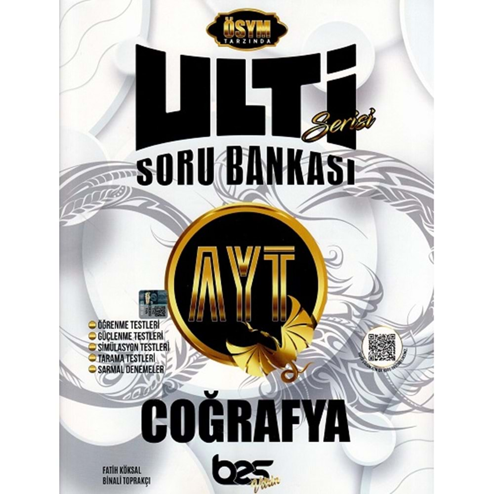 BES ULTİ AYT COĞRAFYA SORU BANKASI-2022