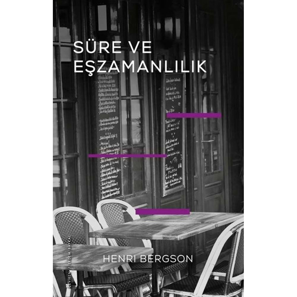 SÜRE VE EŞZAMANLILIK-HENRI BERGSON-FOL KİTAP