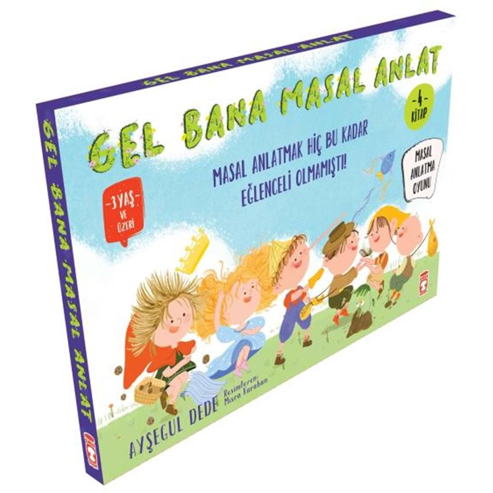 GEL BANA MASAL ANLAT (4 KİTAP)-AYŞEGÜL DEDE-TİMAŞ ÇOCUK