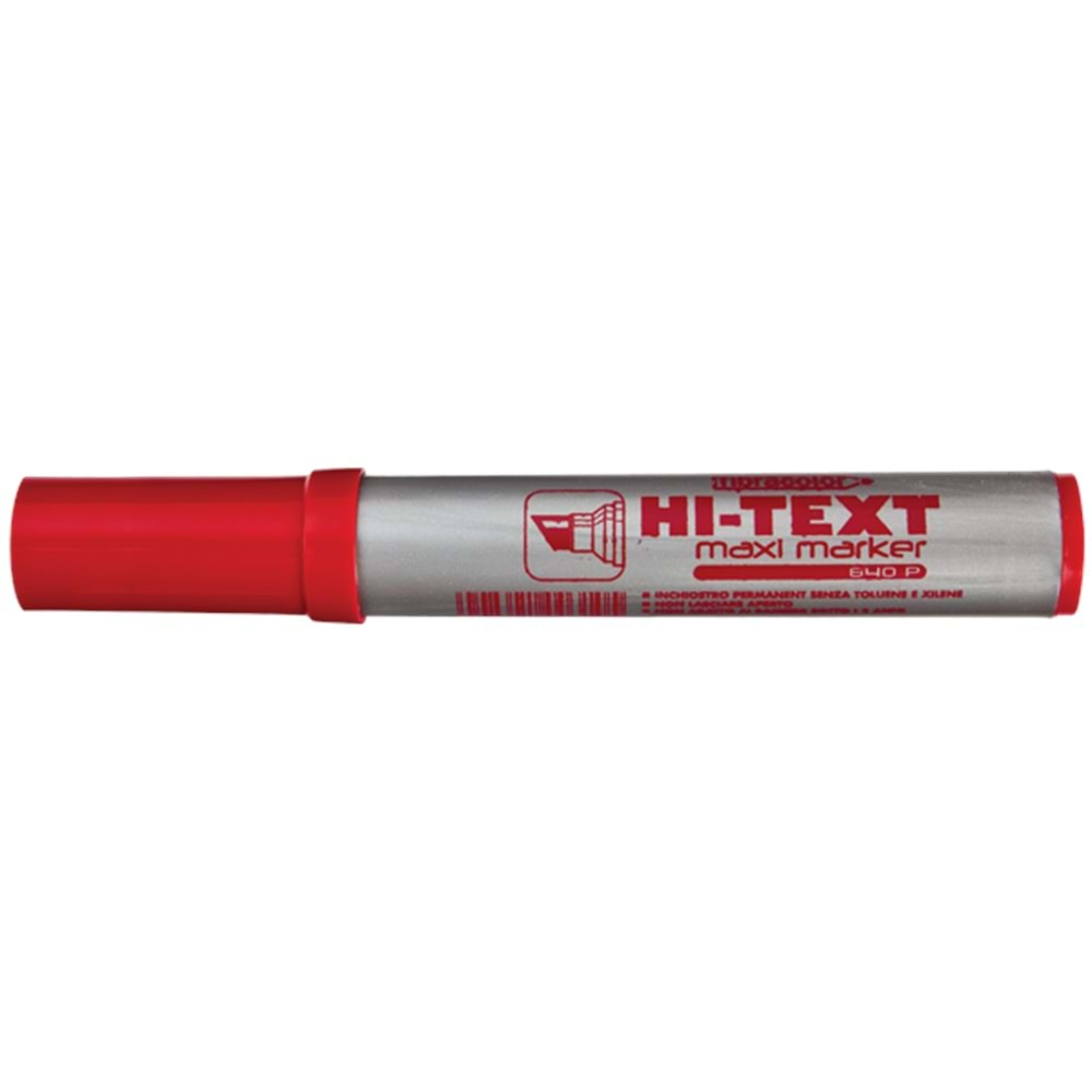 HI-TEXT MAXİ MARKER KIRMIZI KALEM