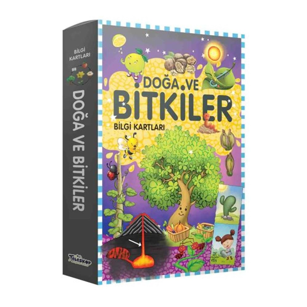 BİLGİ KARTLARI DOĞA VE BİTKİLER-FERHAT ÇINAR-TELESKOP