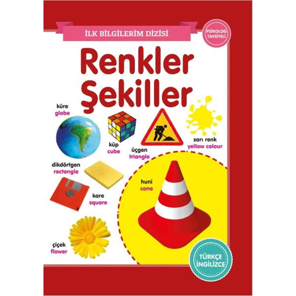 RENKLER ŞEKİLLER İLK BİLGİLERİM DİZİSİ-0-6 YAŞ YAYINLARI