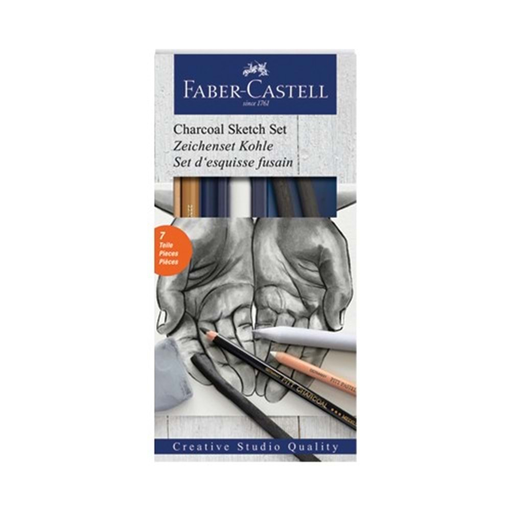 FABER CASTELL KÖMÜR SKETCH SETİ